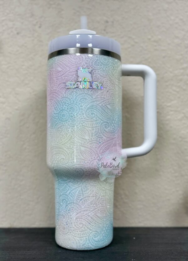 Pastel Mandala Custom Tumbler